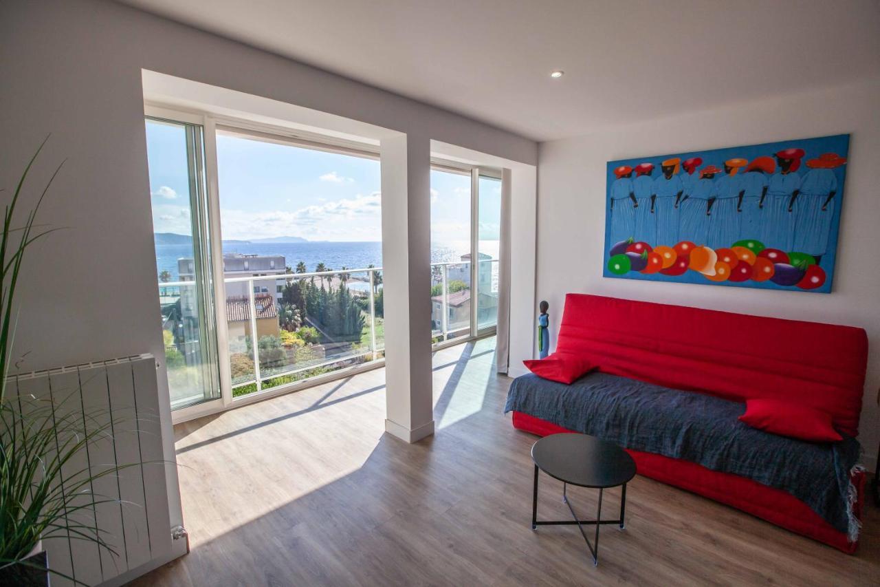 Tres Beau T2 Climatise Refait A Neuf, Vue Mer Panoramique Exceptionnelle A 120M A Pied De La Plage La Ciotat Eksteriør billede